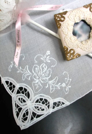 Venetian Lace Handkerchief