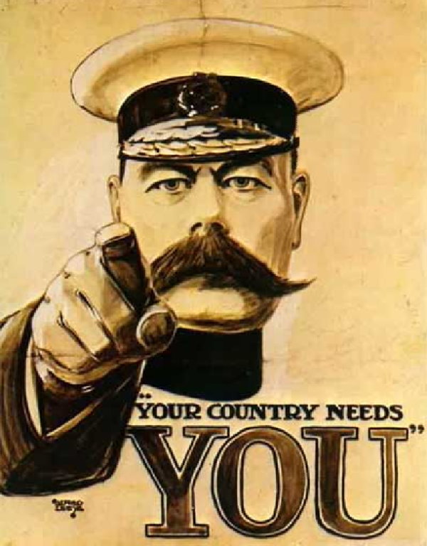 Your Country Needs You